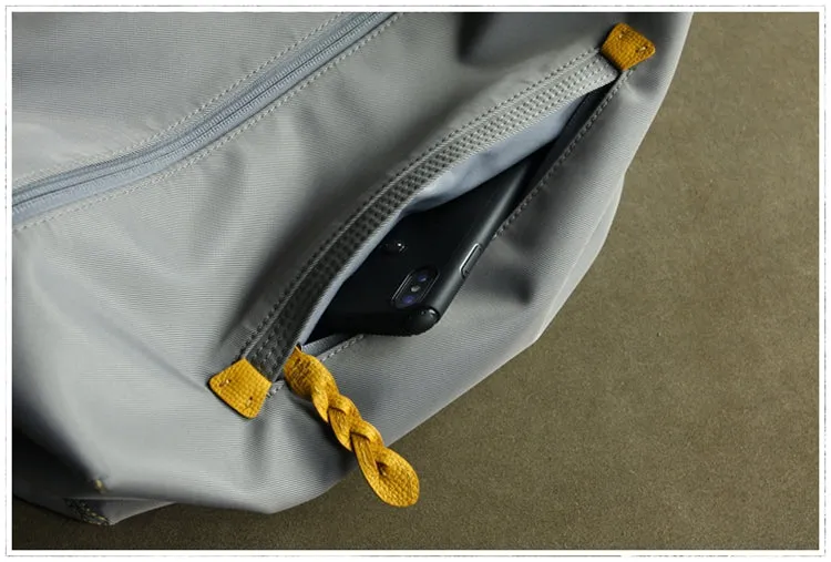 Gym Duffle Bag Nylon Sling Bag Large Crossbody Nylon Bag Mens Gym Duffel Bag