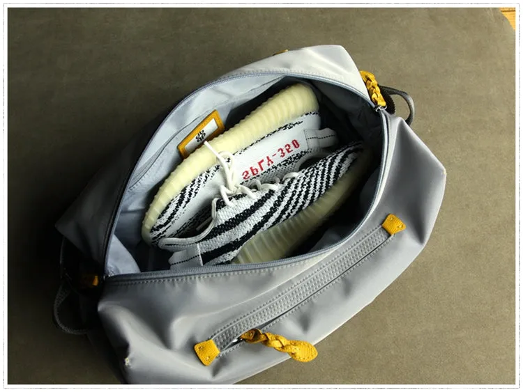 Gym Duffle Bag Nylon Sling Bag Large Crossbody Nylon Bag Mens Gym Duffel Bag