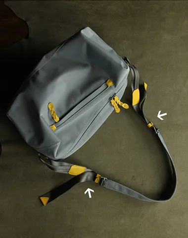Gym Duffle Bag Nylon Sling Bag Large Crossbody Nylon Bag Mens Gym Duffel Bag