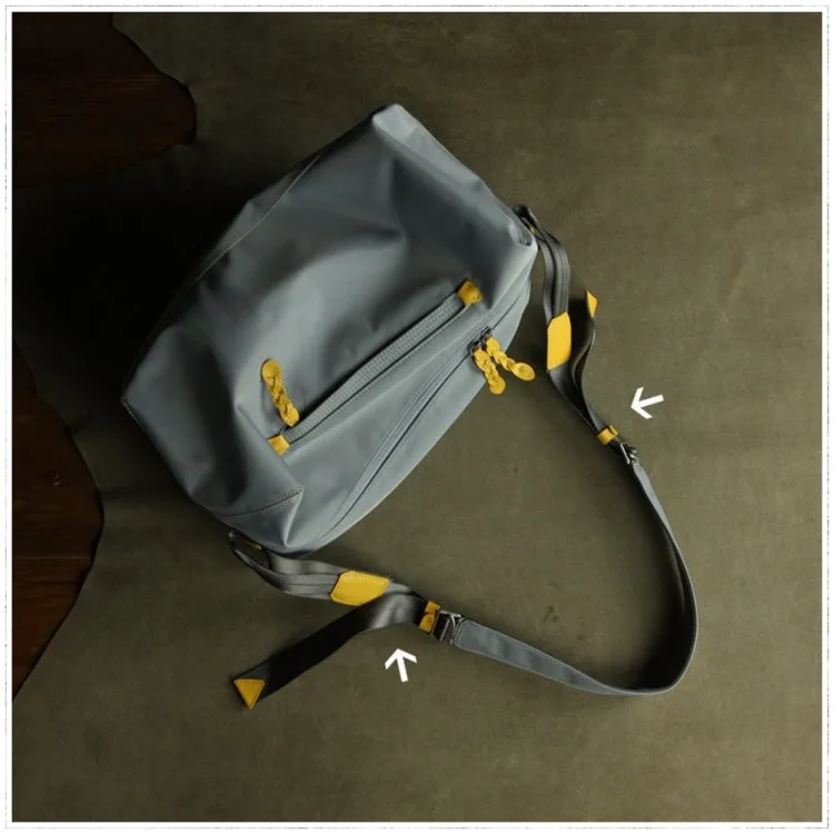 Gym Duffle Bag Nylon Sling Bag Large Crossbody Nylon Bag Mens Gym Duffel Bag