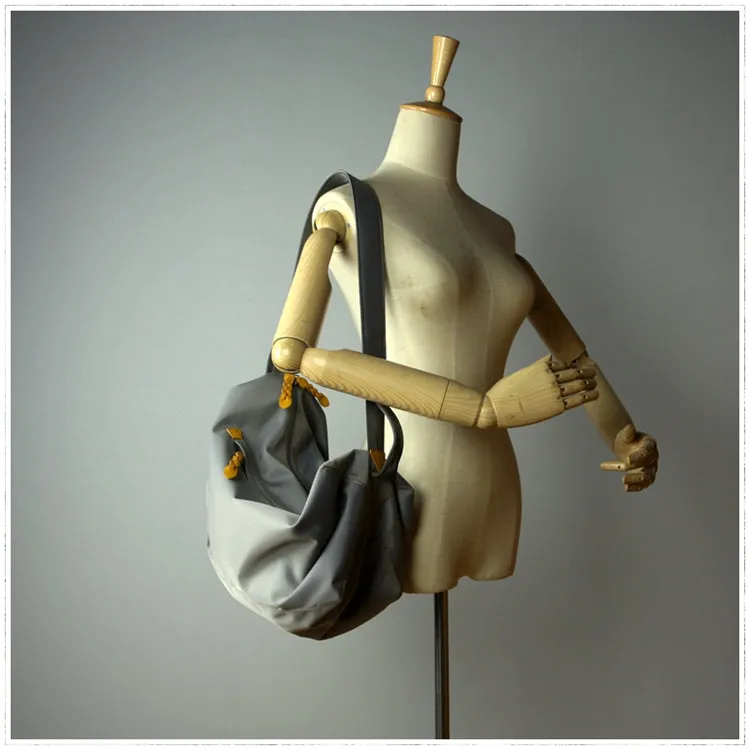 Gym Duffle Bag Nylon Sling Bag Large Crossbody Nylon Bag Mens Gym Duffel Bag
