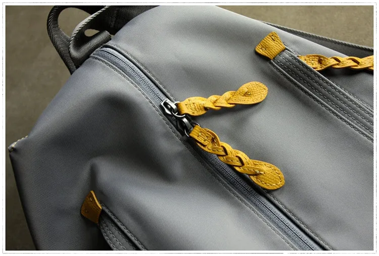 Gym Duffle Bag Nylon Sling Bag Large Crossbody Nylon Bag Mens Gym Duffel Bag