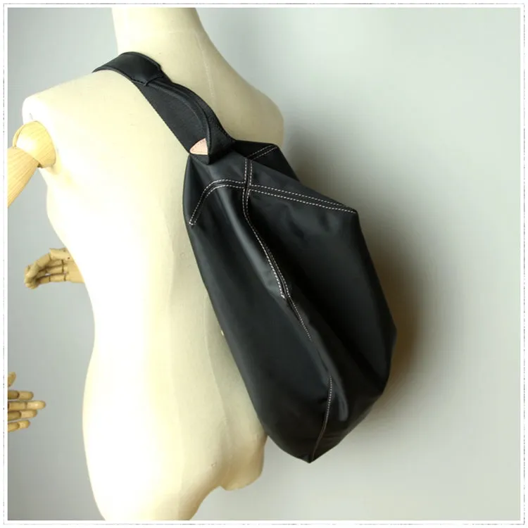 Gym Duffle Bag Nylon Sling Bag Large Crossbody Nylon Bag Mens Gym Duffel Bag