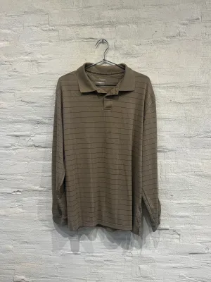 Haggar Long Sleeve Polo - Vintage / Used