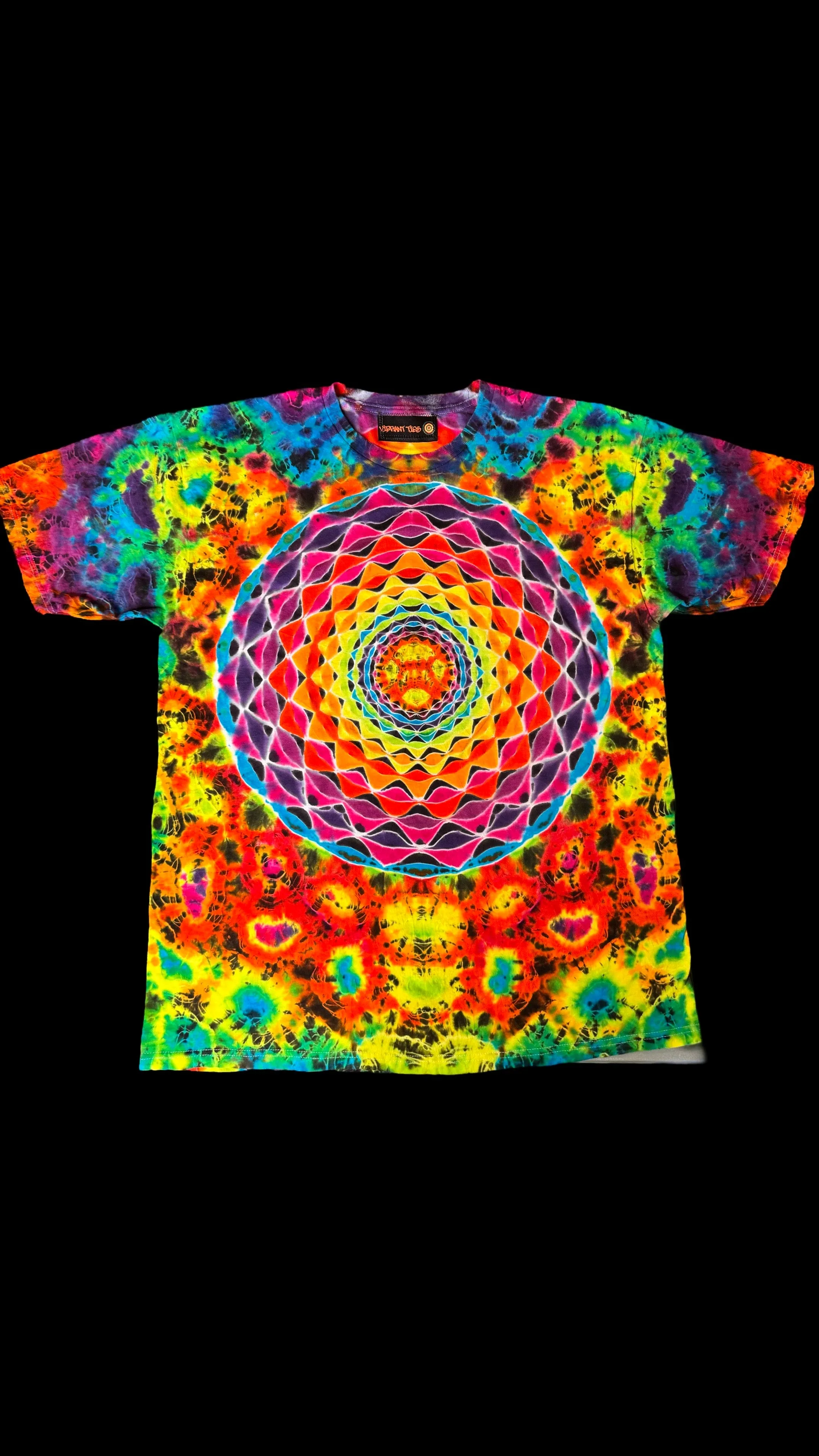 Heady Tie Dye Mandala