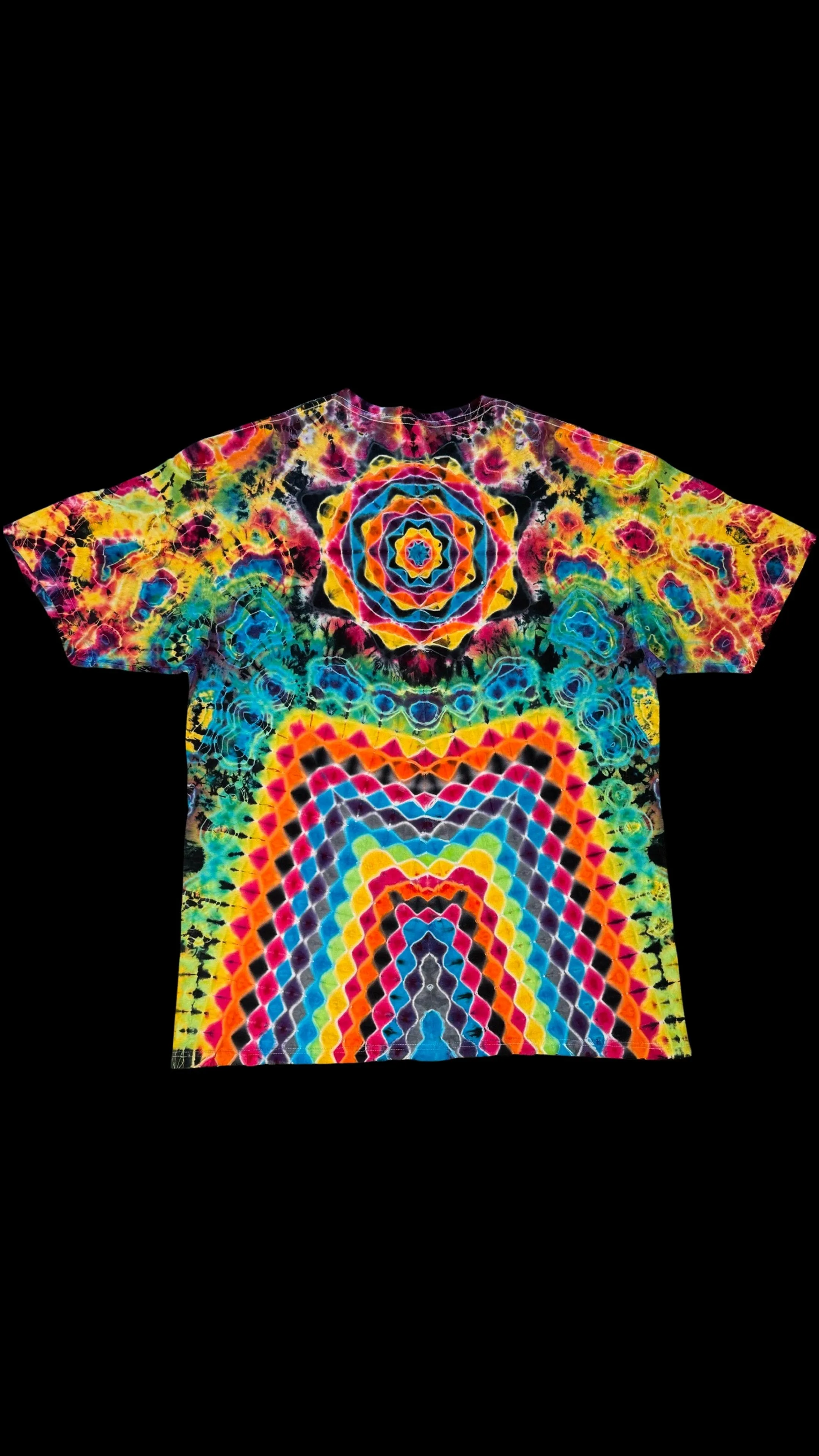Heady Tie Dye Mandala