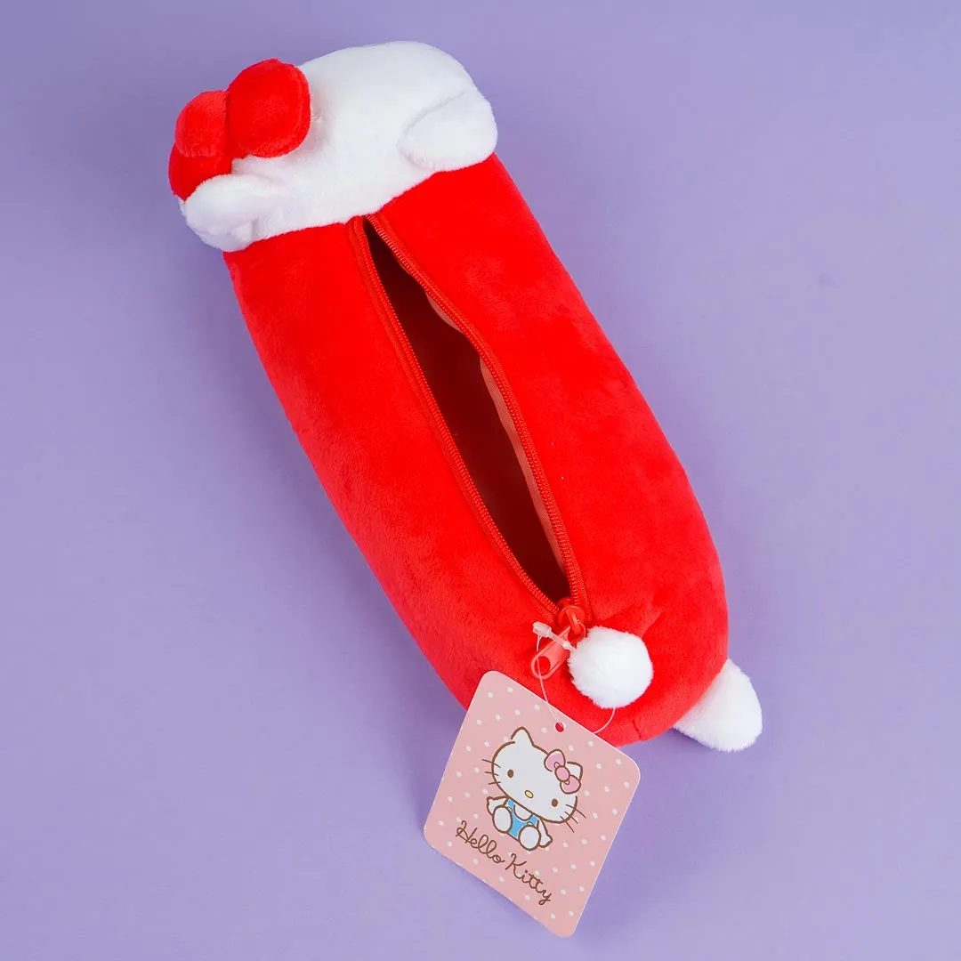 Hello Kitty Plushie Roll Pen Case