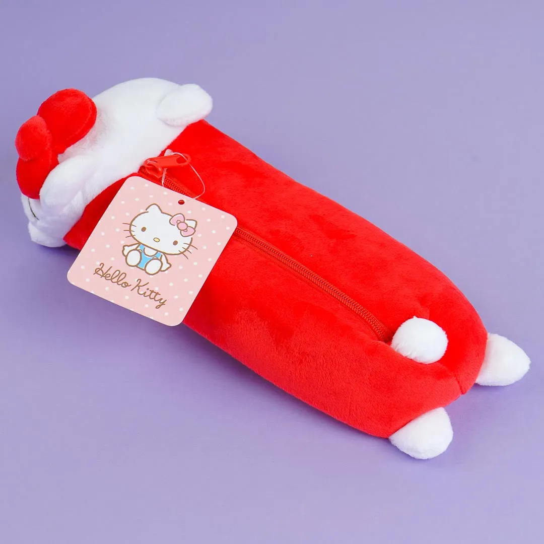 Hello Kitty Plushie Roll Pen Case