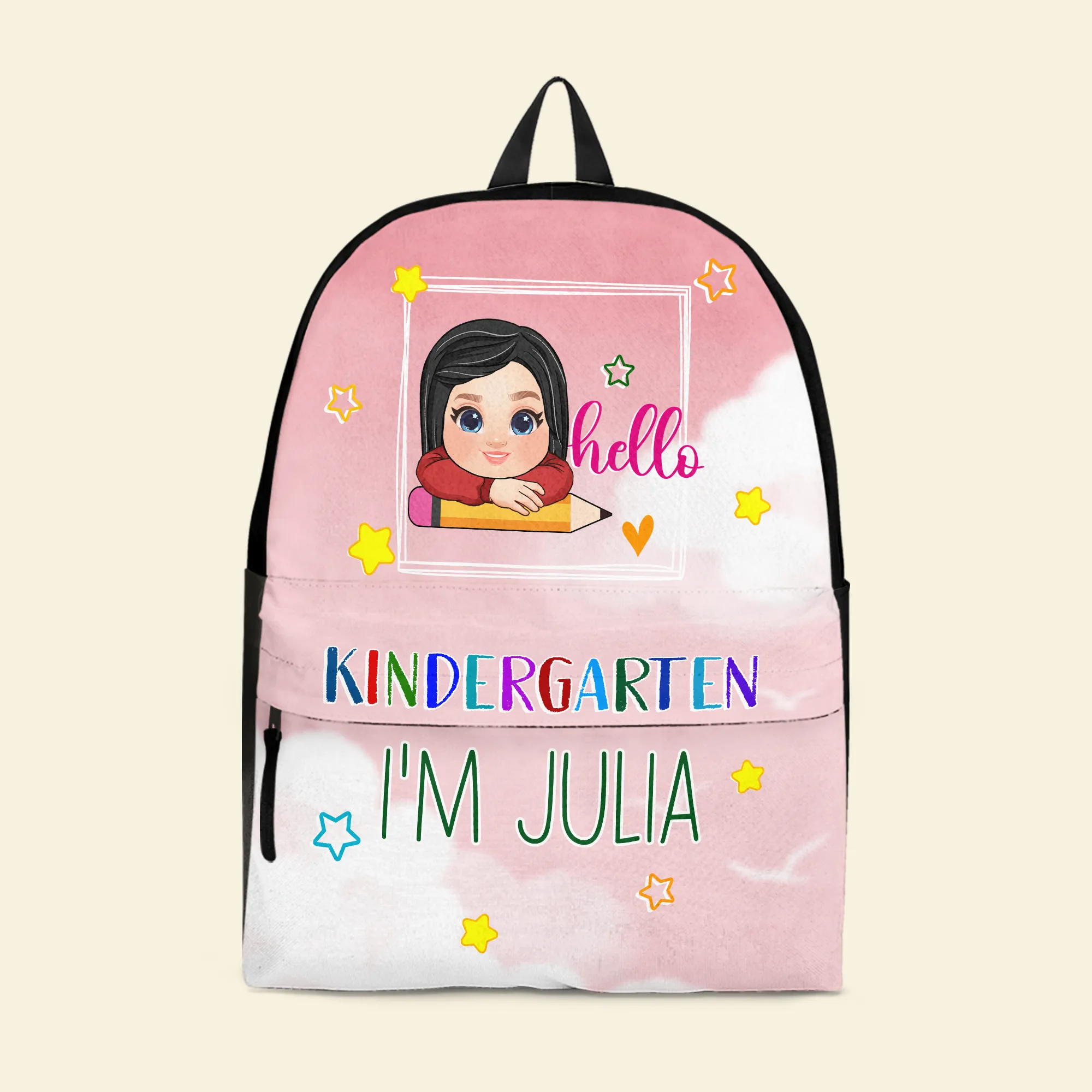 Hello School - Personalized Backpack