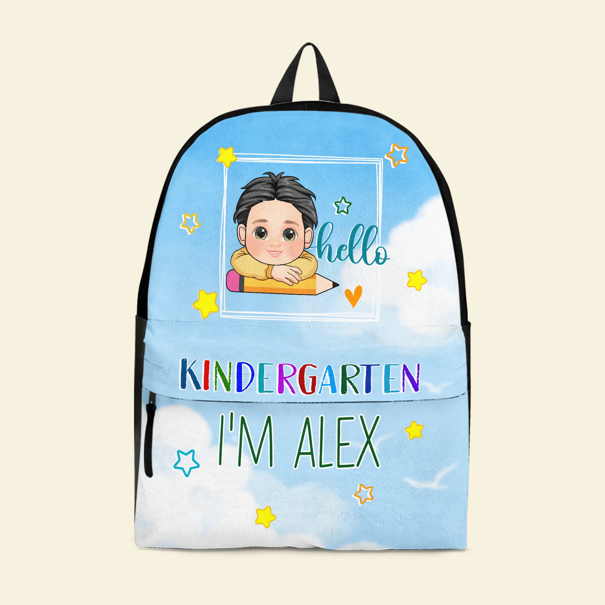 Hello School - Personalized Backpack