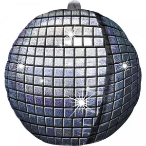 Holographic Disco Ball Foil Balloon - 38cm