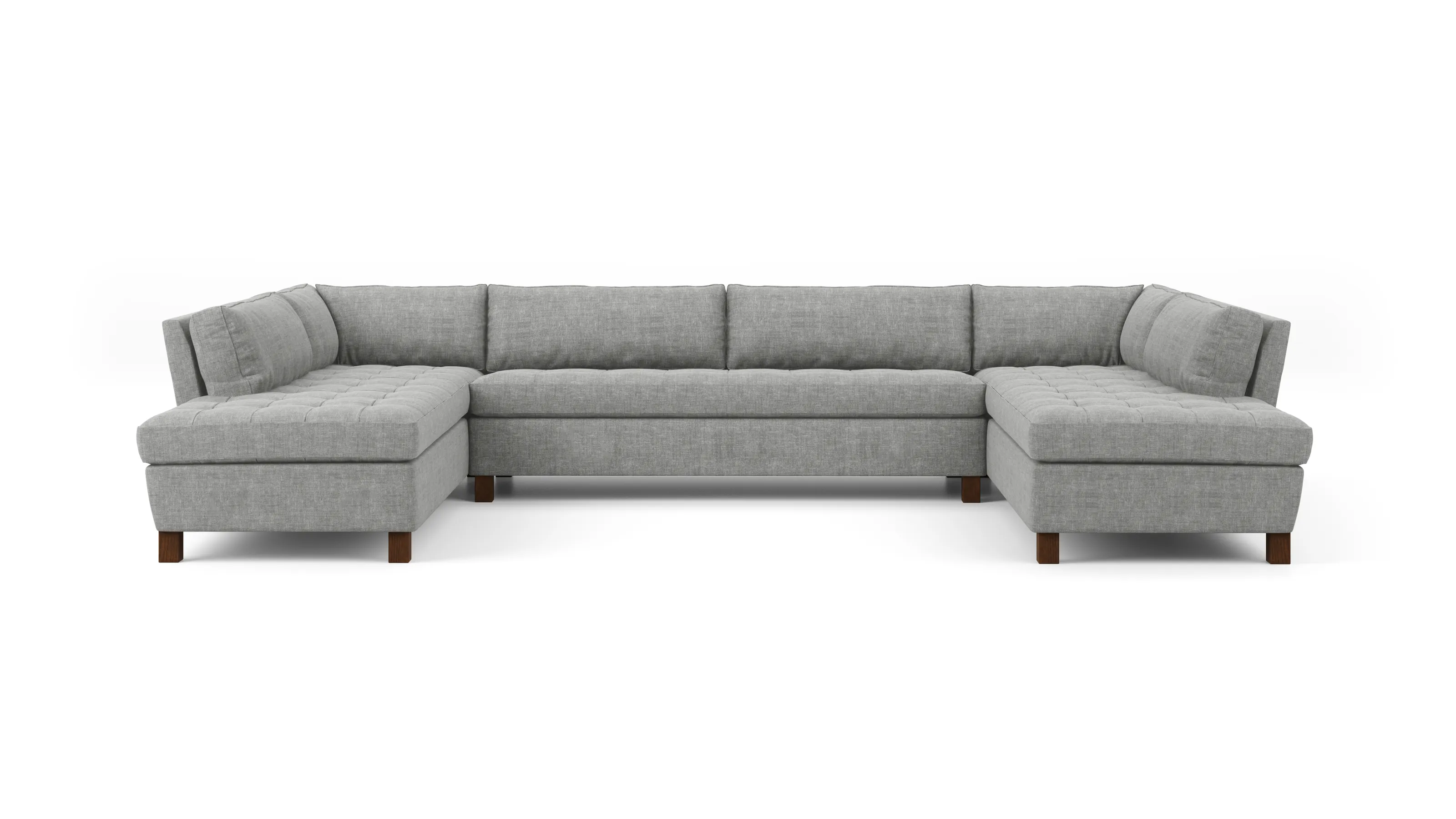 Home Sweet Home U-Shaped Bumper Sectional (95" x 144" x 95")