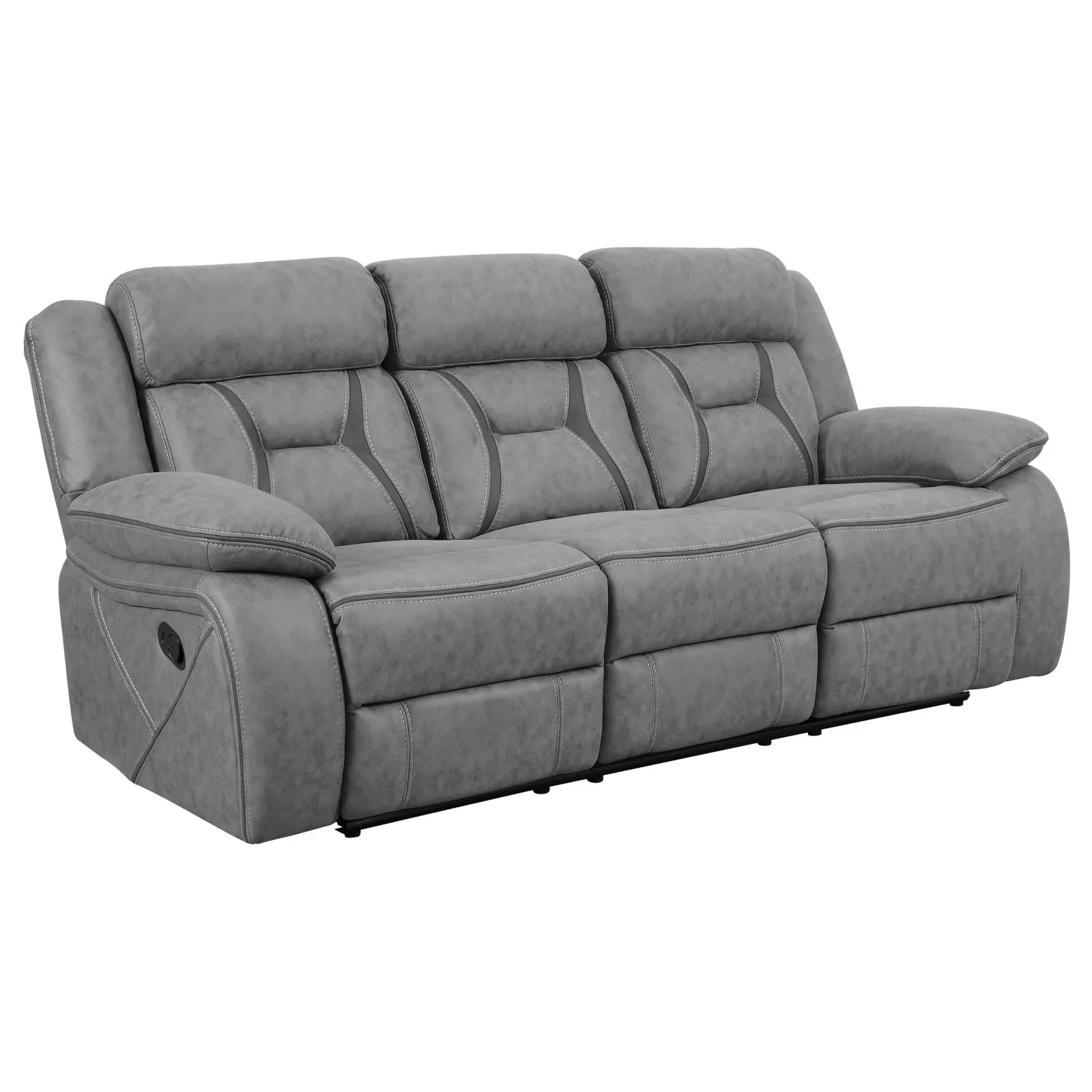 Houston Casual Stone Motion Sofa