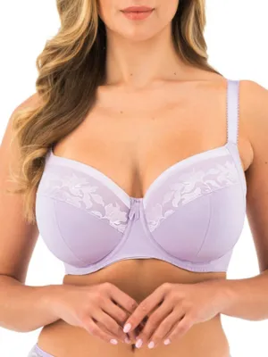 Illusion Full Cup Side Support Bra - Orchid