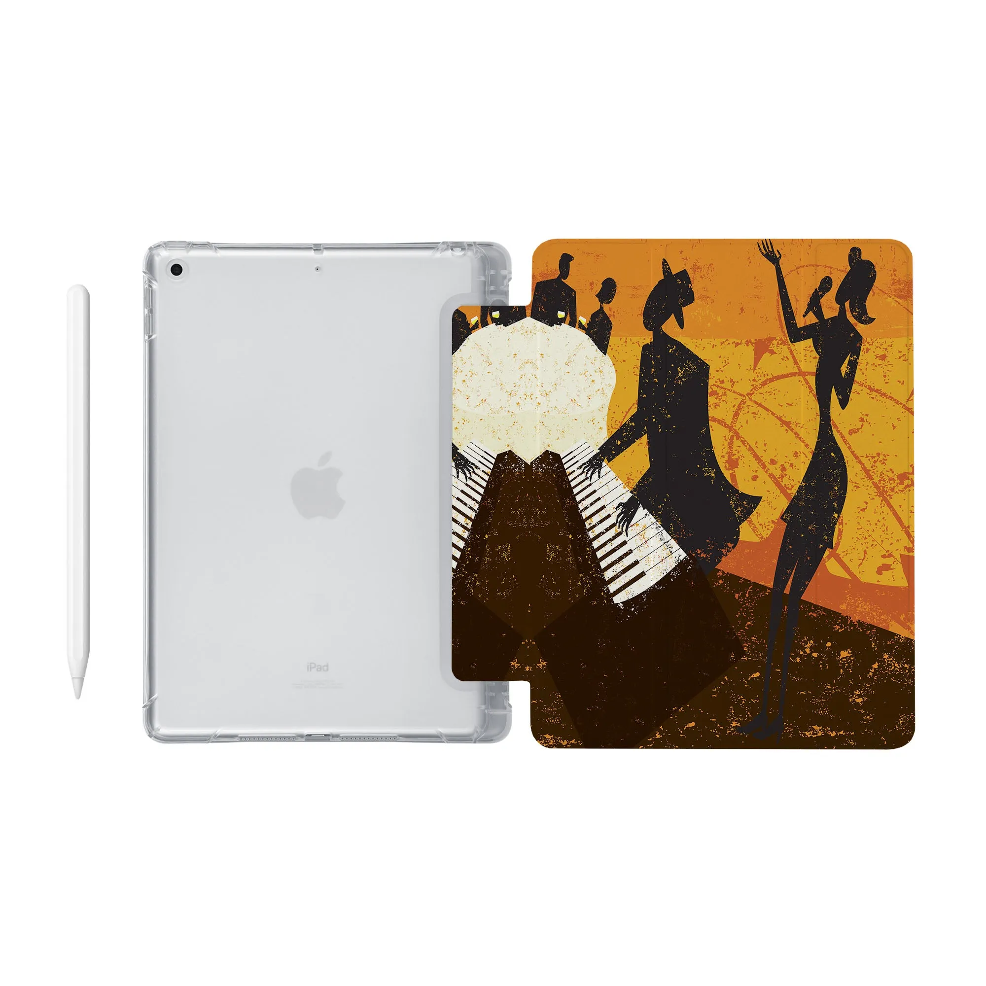 iPad SeeThru Case - Music