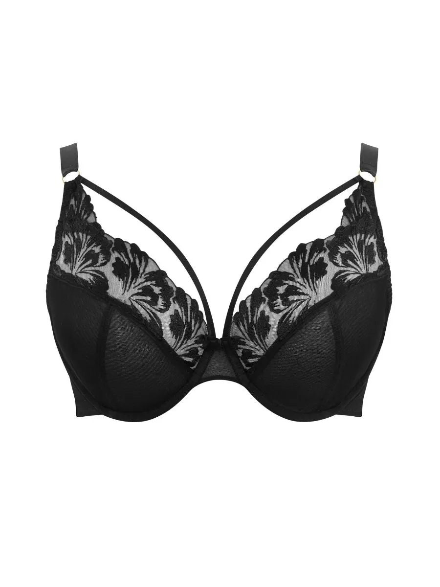 Jaida Plunge Bra - Noir