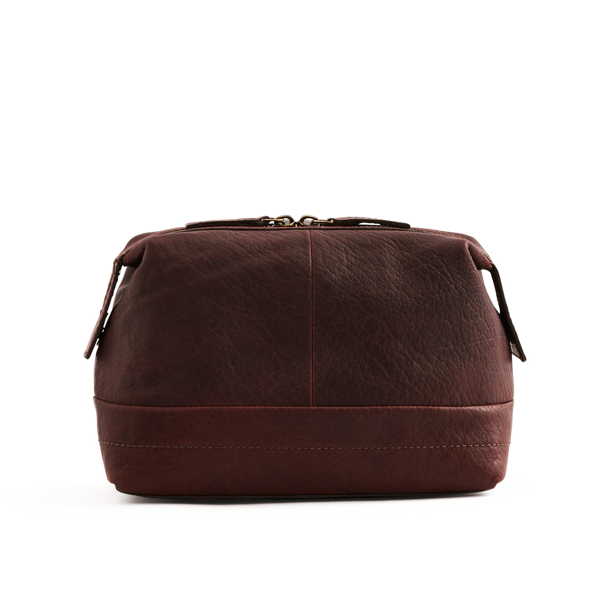 JAMES XLI MICHAEL TOILETRY BAG BROWN