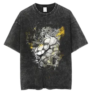JoJo's Bizarre Adventure Stand Secrets Vintage T-Shirt | Otakumise