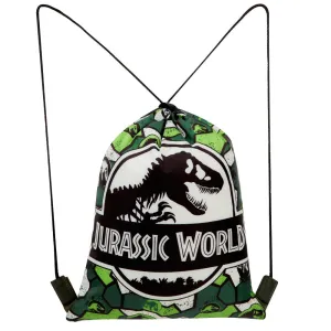 Jurassic World Drawstring Bag, String Bag for Boys Kids Teens