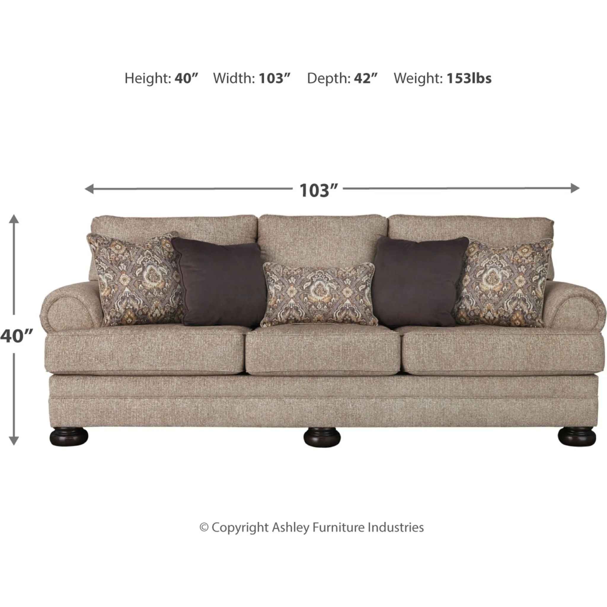 Kananwood Sofa - Oatmeal