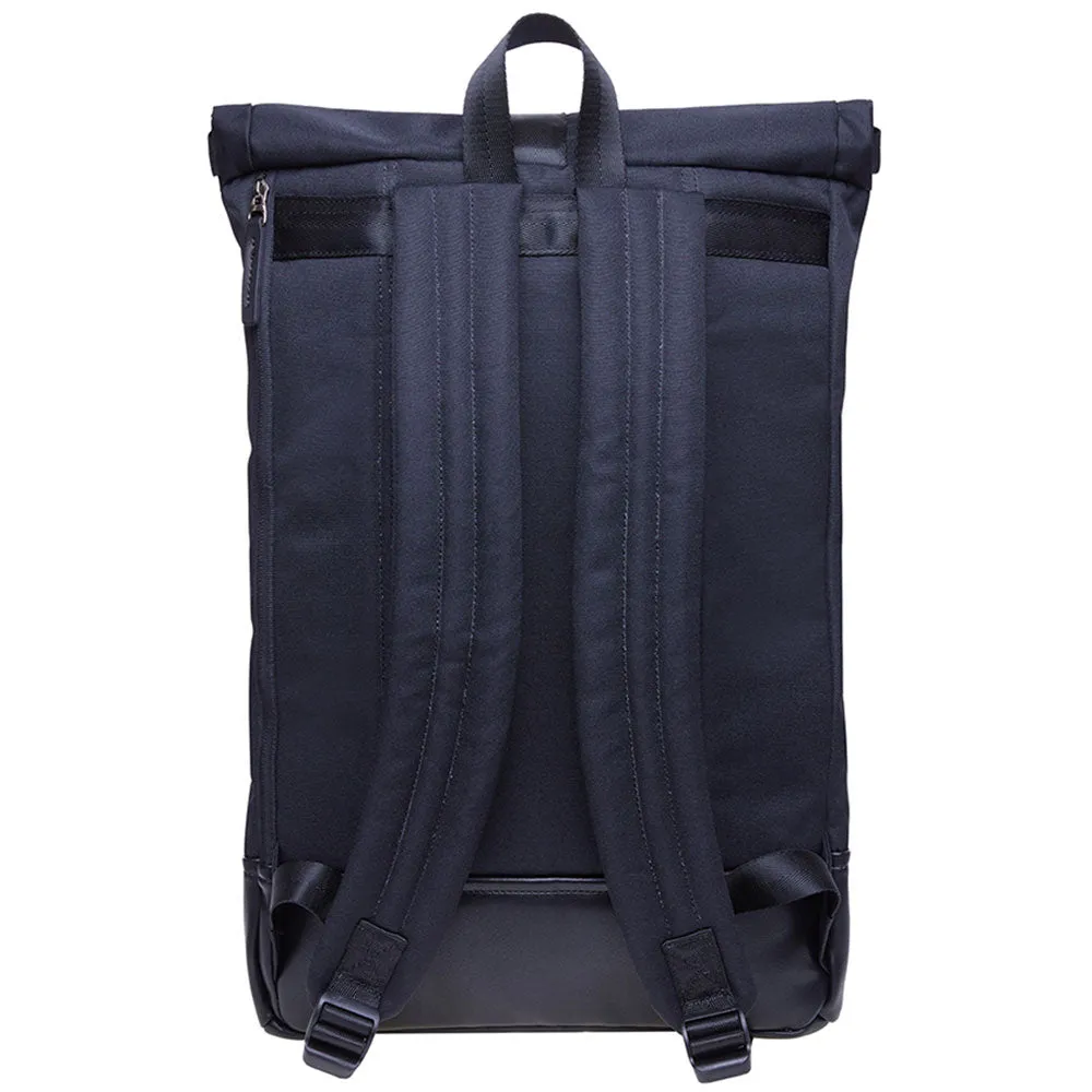 KAUKKO Backpack for daily use, KF06-1 ( Black Nylon / 15.7L )