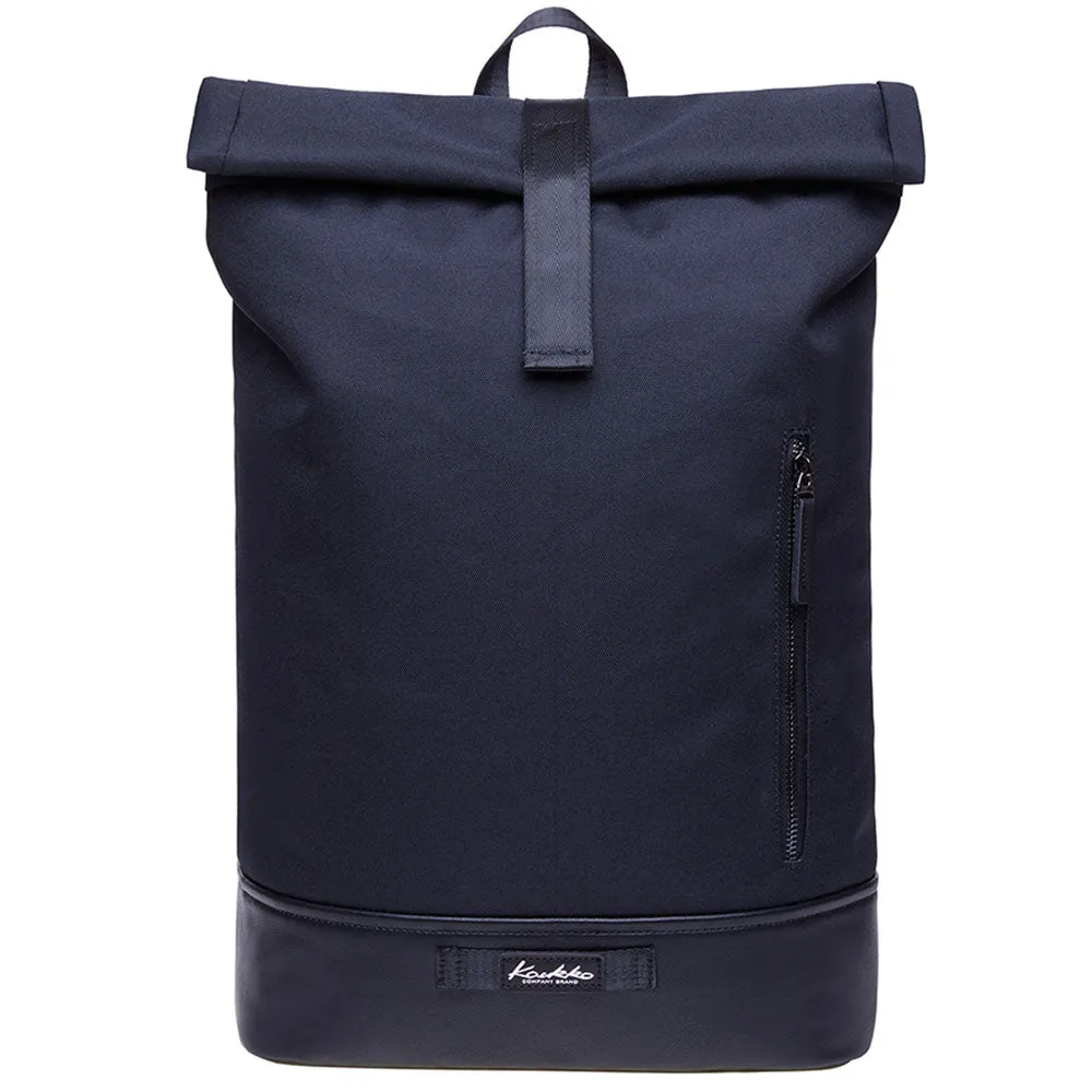 KAUKKO Backpack for daily use, KF06-1 ( Black Nylon / 15.7L )