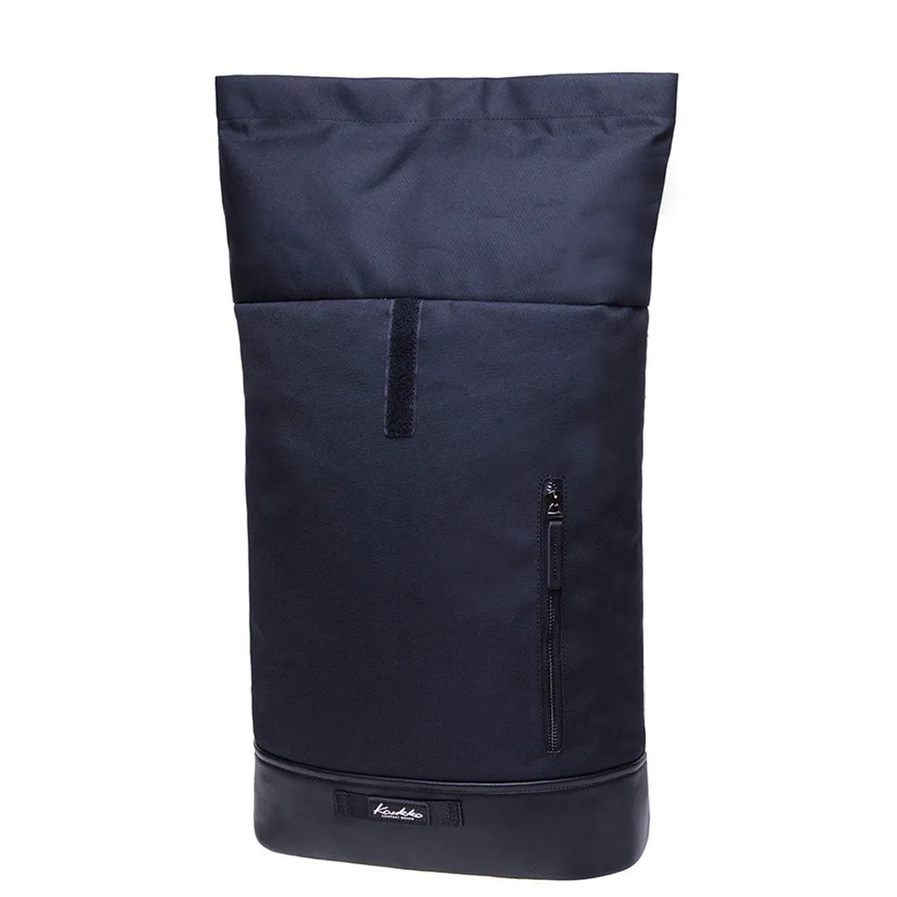 KAUKKO Backpack for daily use, KF06-1 ( Black Nylon / 15.7L )
