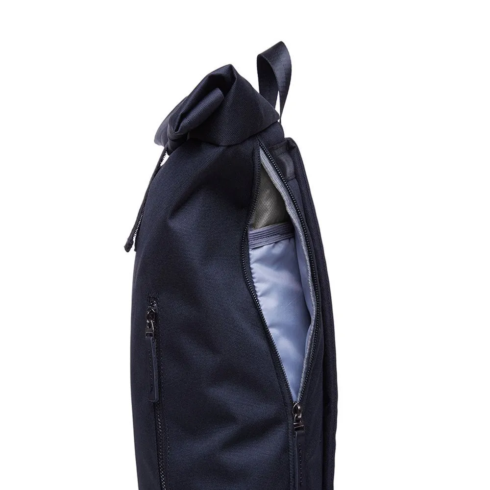 KAUKKO Backpack for daily use, KF06-1 ( Black Nylon / 15.7L )