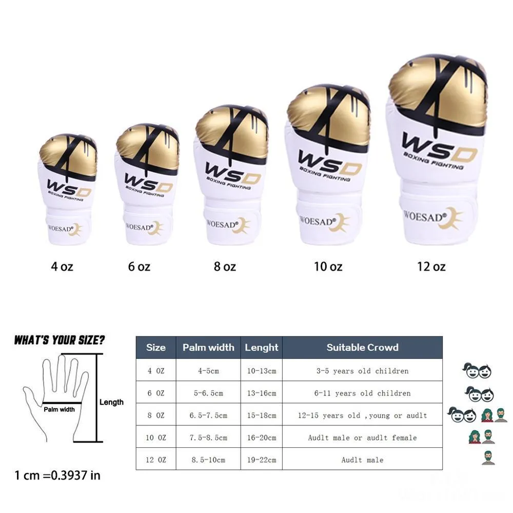 Kick Boxing Gloves for Men / Women PU Karate Muay Thai Free Fight Training