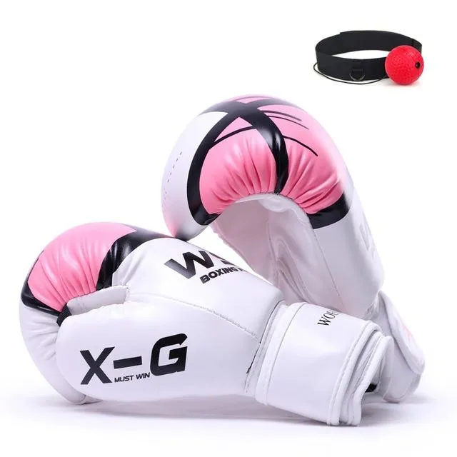 Kick Boxing Gloves for Men / Women PU Karate Muay Thai Free Fight Training