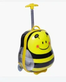 Kids 2-IN-1 Folding Ride on Suitcase Scooter W/LED Wheels