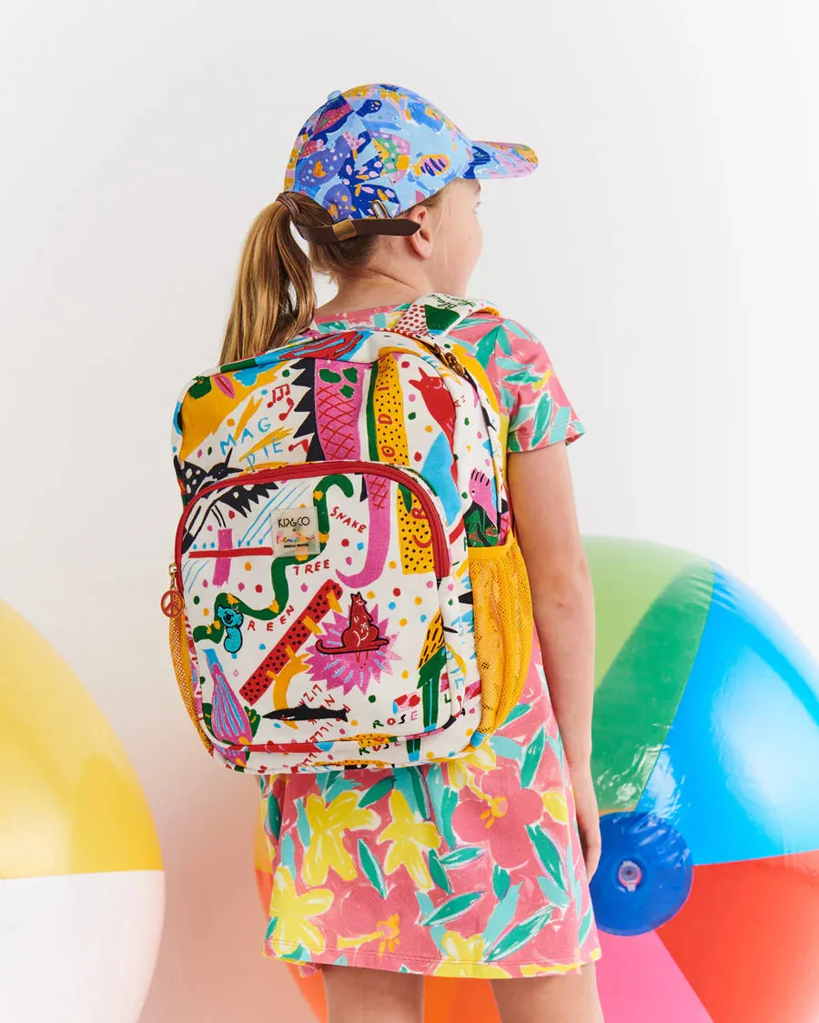 Kip & Co X Ken Done KIDS | Critter Party Backpack