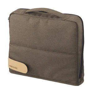 KOKUYO Haco Biz Hacobiz BROWN Bag in Bag Pen Stand Pen Case Pencil Case | HB11S 8.46 X 1.77 X 7.28 Inches