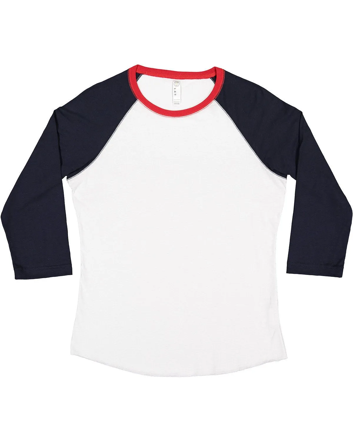LA3530-LAT-WHITE/ NAVY/ RED