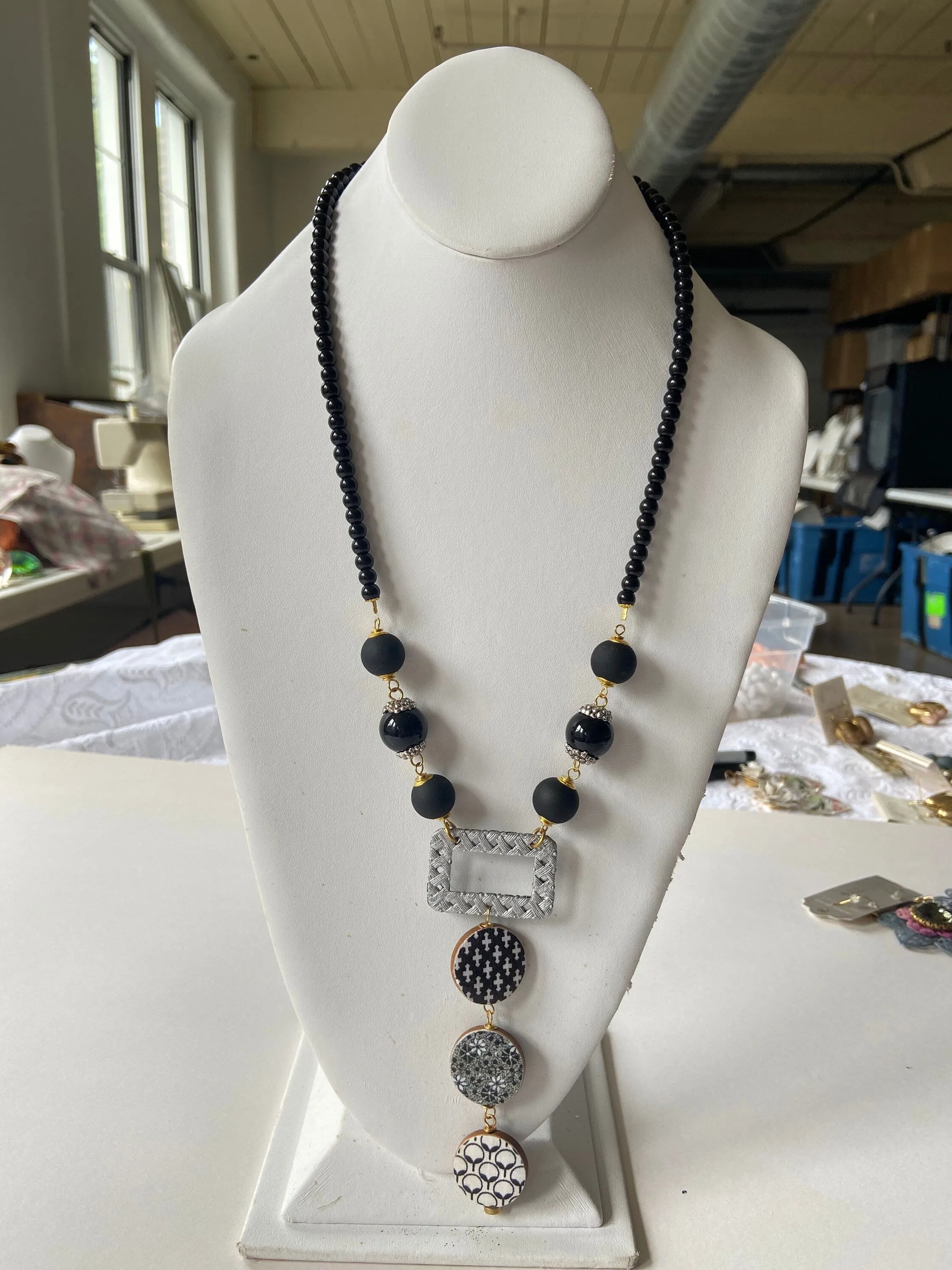 Ladder at the Window Necklace