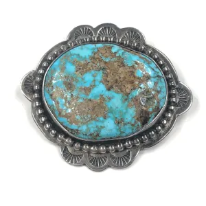 Large Natural Stone Pin