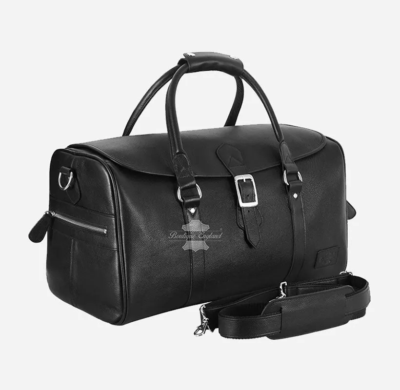 Large Weekend Bag Black Unisex Duffle Travel Gym Handbag