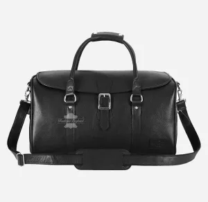 Large Weekend Bag Black Unisex Duffle Travel Gym Handbag