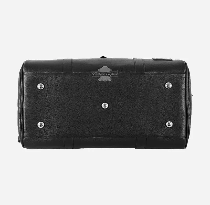 Large Weekend Bag Black Unisex Duffle Travel Gym Handbag