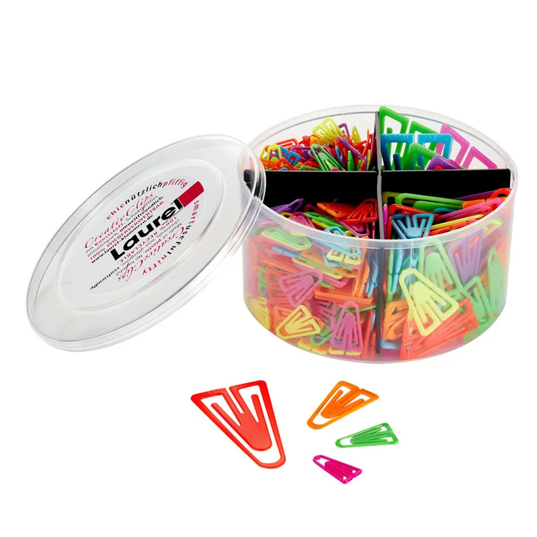 Laurel Plastic Paper Clip 30mm Bag