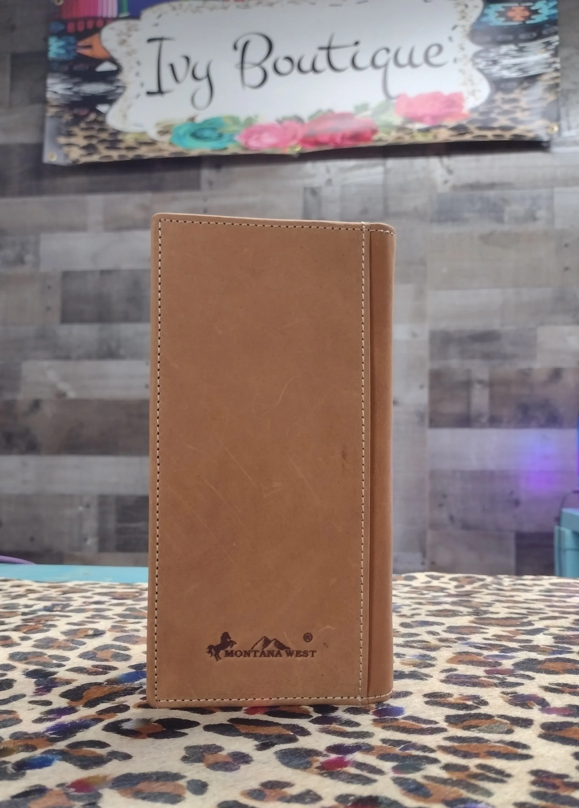 Leather Wallet - Medium Tone