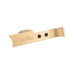 Leica Q3 Thumb Support, Brass, Blasted Finish