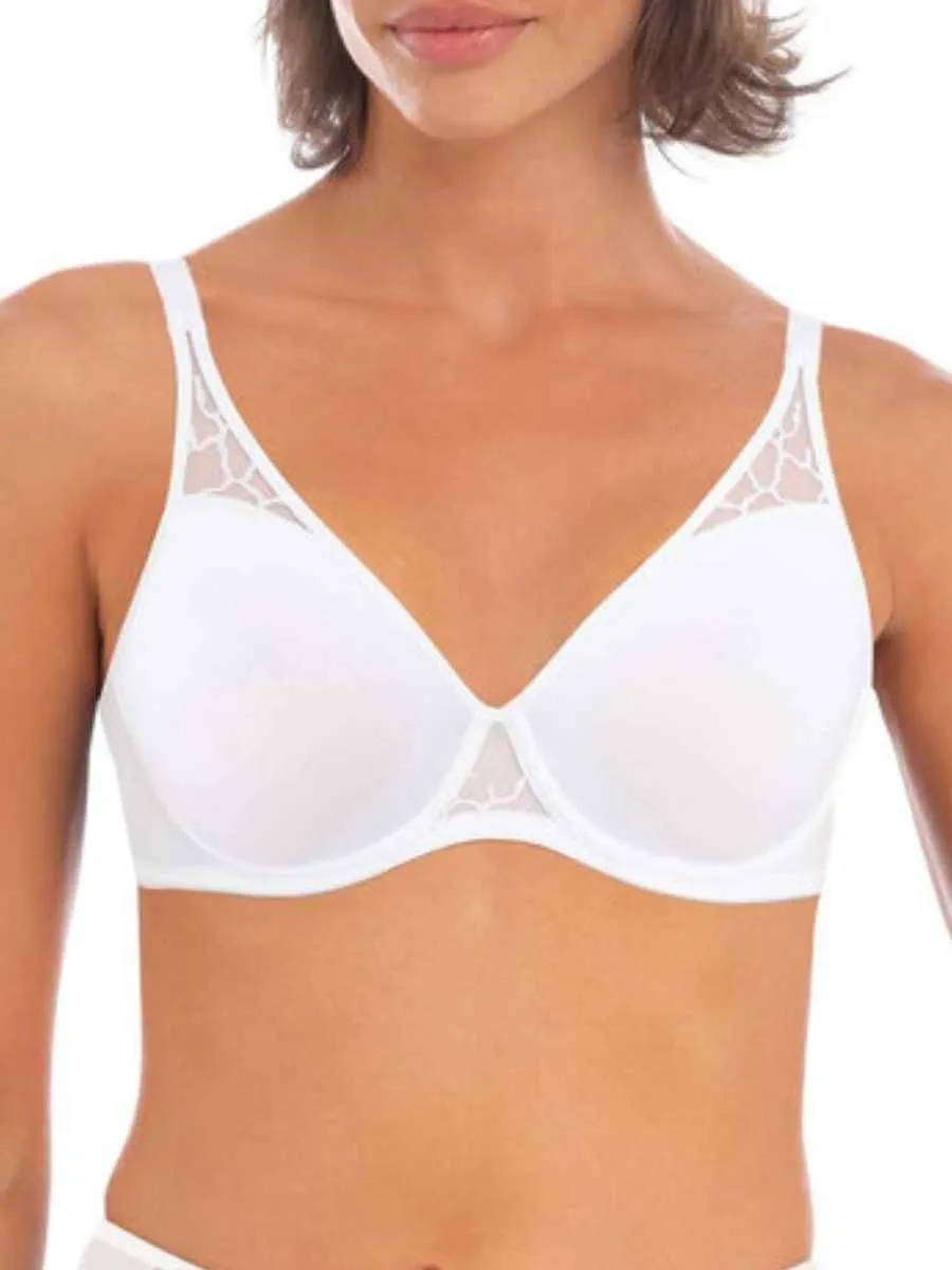 Lisse Moulded Bra - White