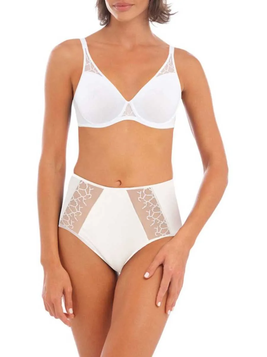 Lisse Moulded Bra - White