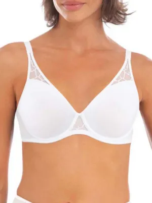 Lisse Moulded Bra - White