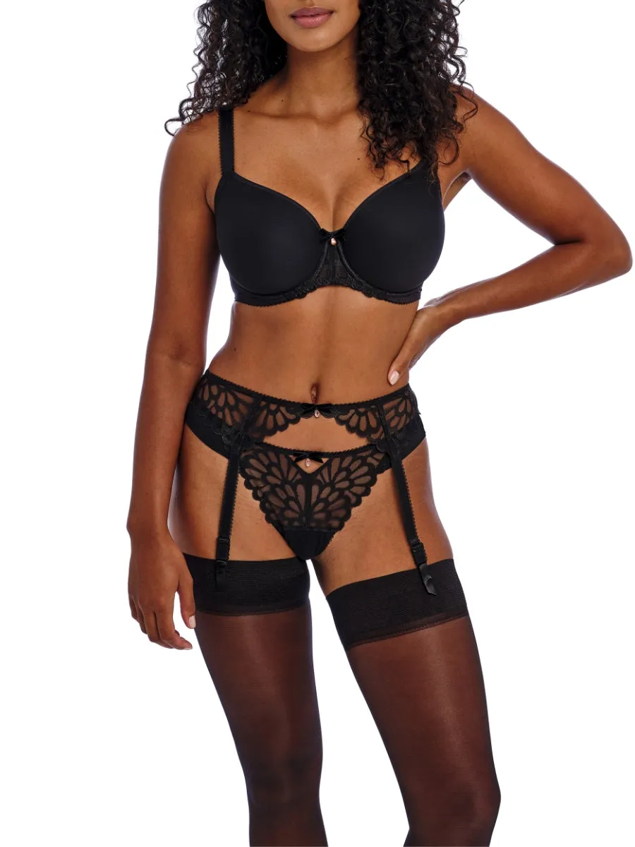 Loveland Moulded Spacer Bra - Bombshell Black