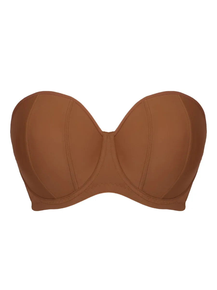 Luxe Strapless Bra - Caramel