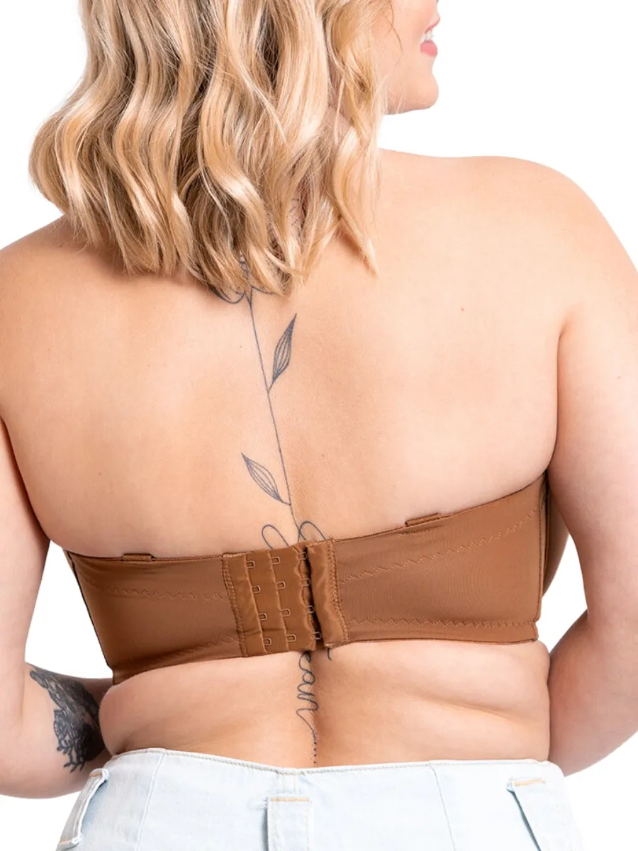 Luxe Strapless Bra - Caramel