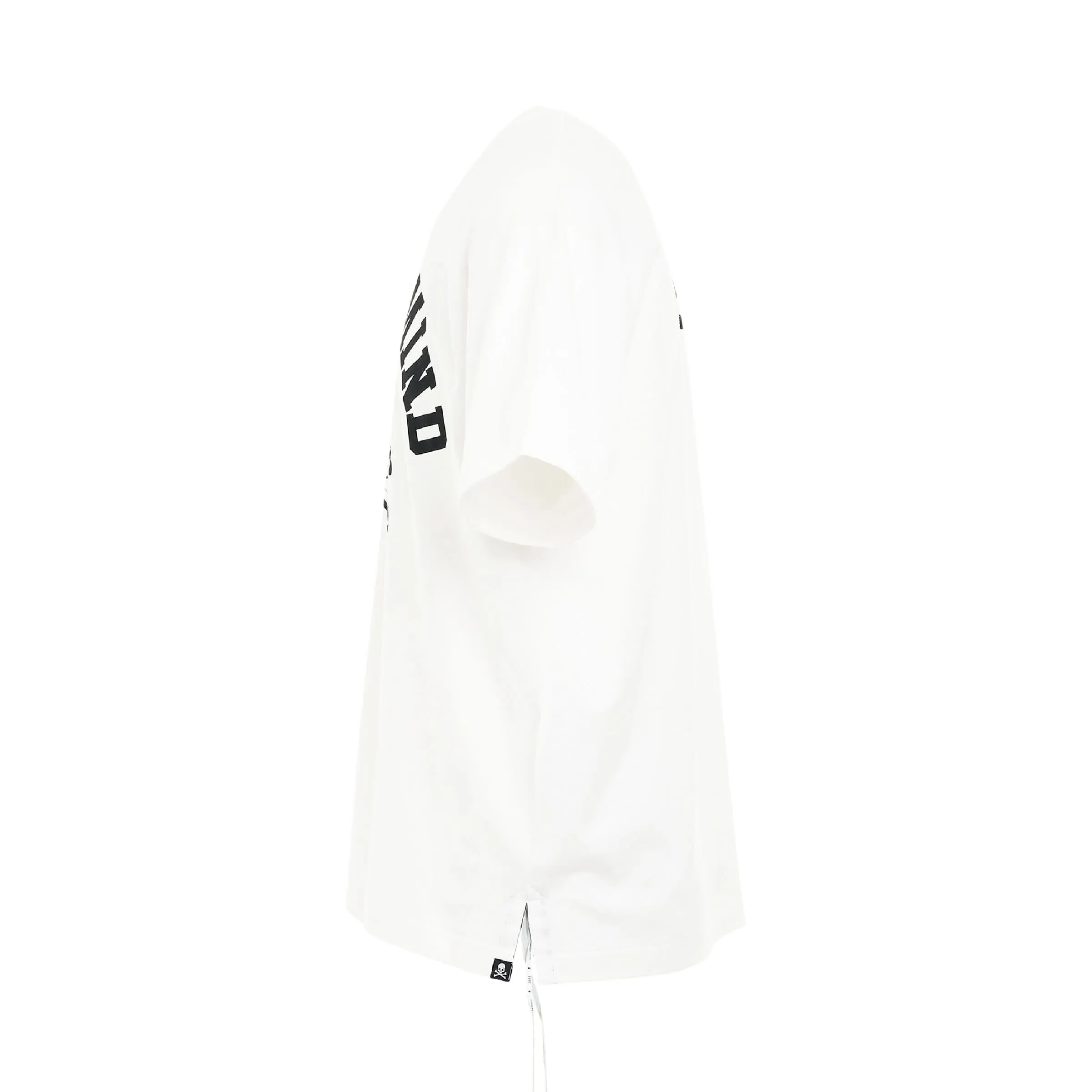 M Logo Skull T-Shirt in White