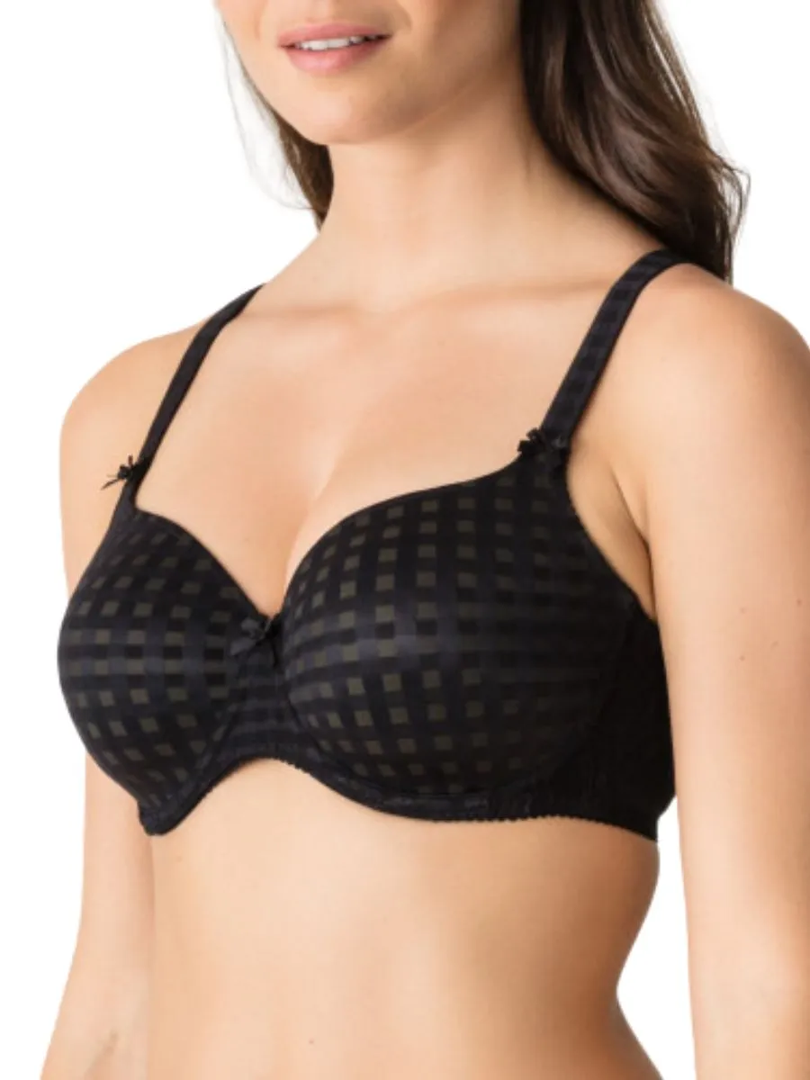 Madison Heartshape Bra - Black